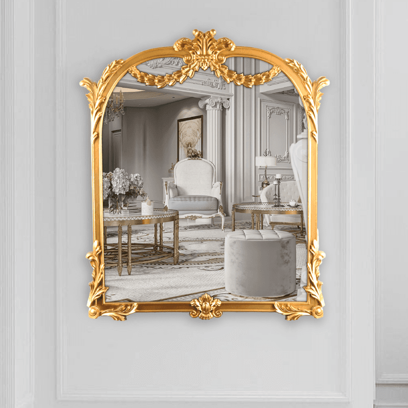 Gold frame decorative mirror baroque mirror