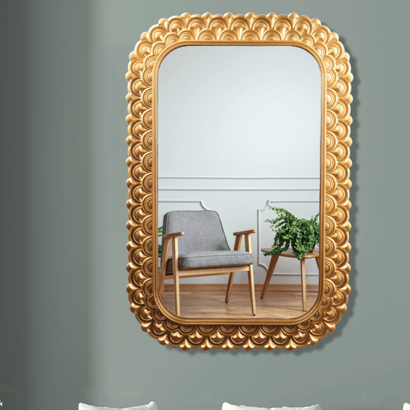 Gold decorative mirror classic style mirror
