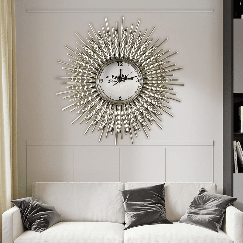 60cm wall decor round clock