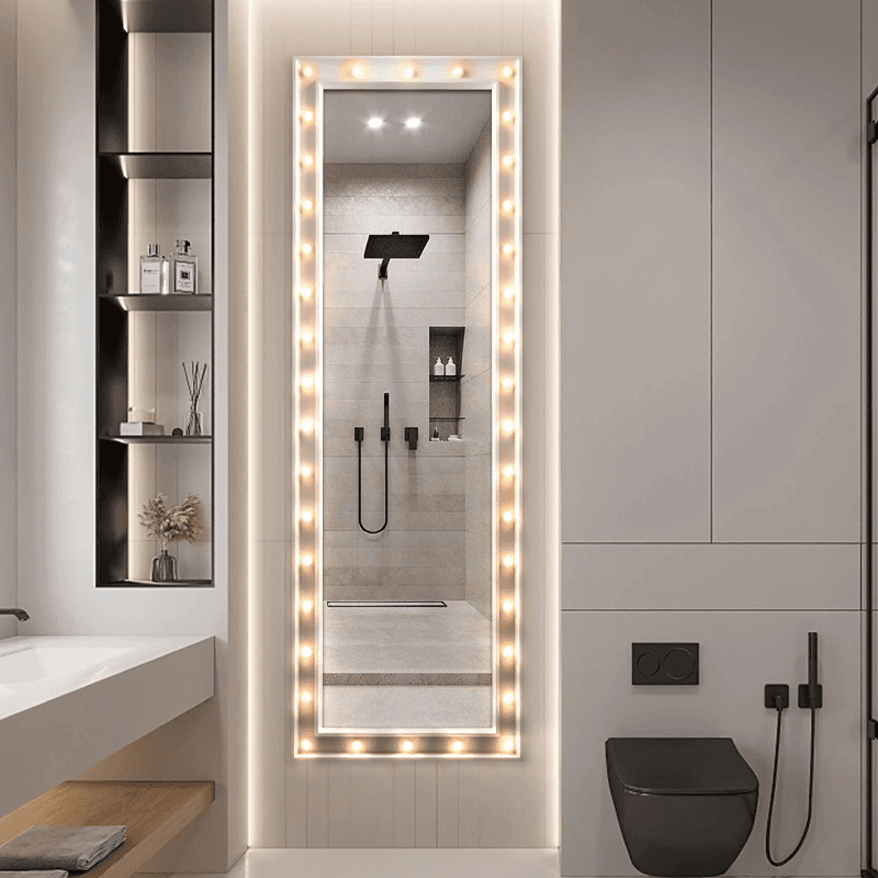 White led full length mirror