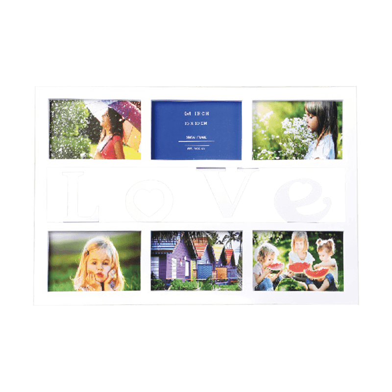 6opening collage frame love