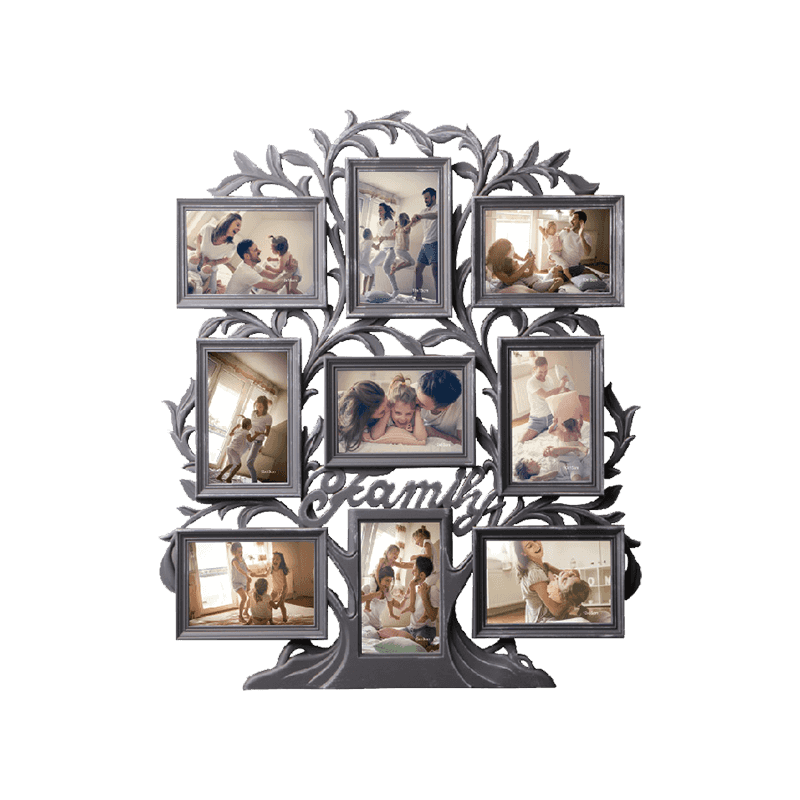 9 opening collage frame family tree