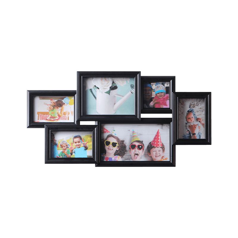 6 opening wall decor frame