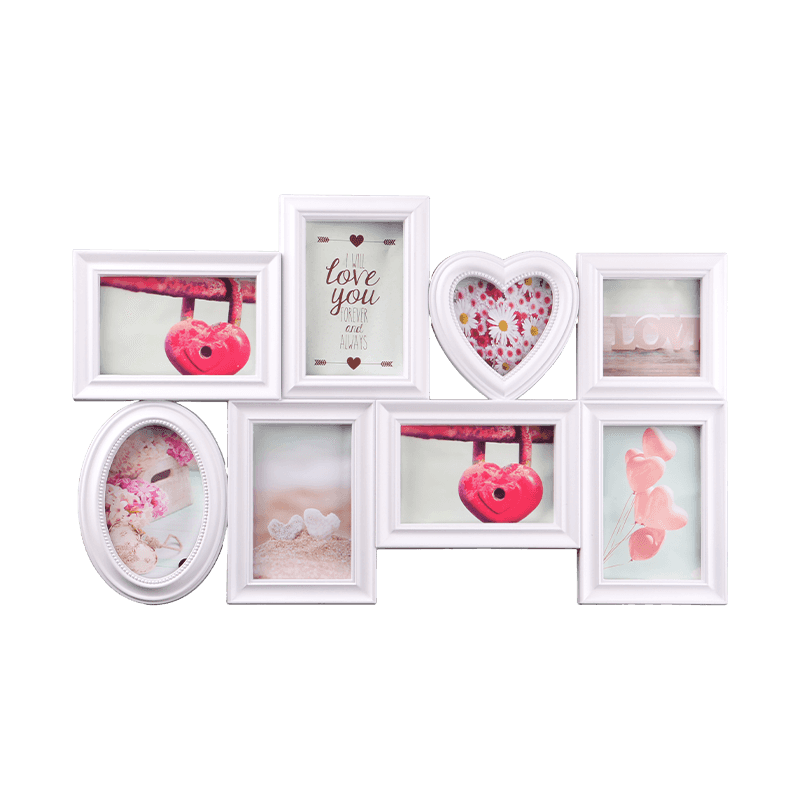 8 pictures collage frame wall decor