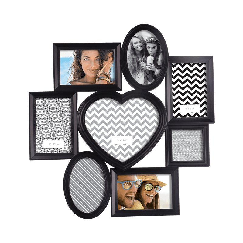 8 pictures collage frame wall decor 